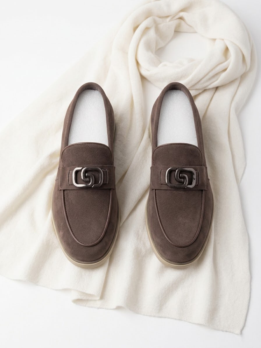 Loro Piana Premium Suede Loafers – Italian Elegance & Comfort